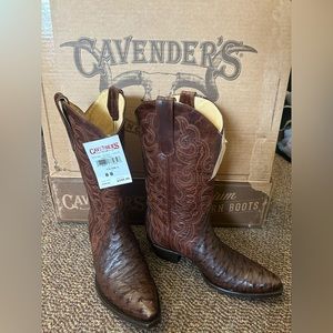 Ostrich Cowboy Boots Cavenders New Womens